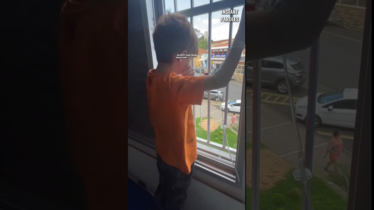 Ce petit garçon revoit son chien depuis sa chambre d’hôpital #shorts